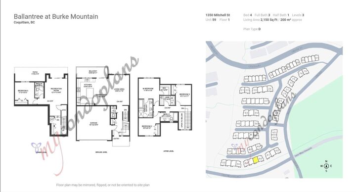 Property Photo: 1350 Mitchell Street 159 BC V3E 0S7