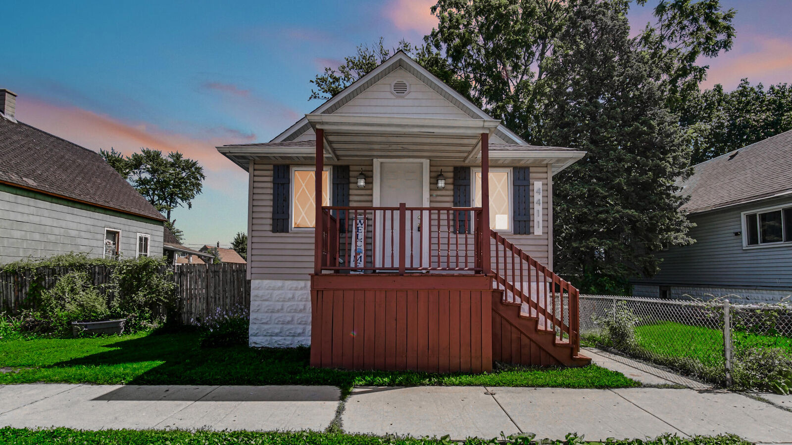 Property Photo:  4411 S Grover Avenue  IN 46327 