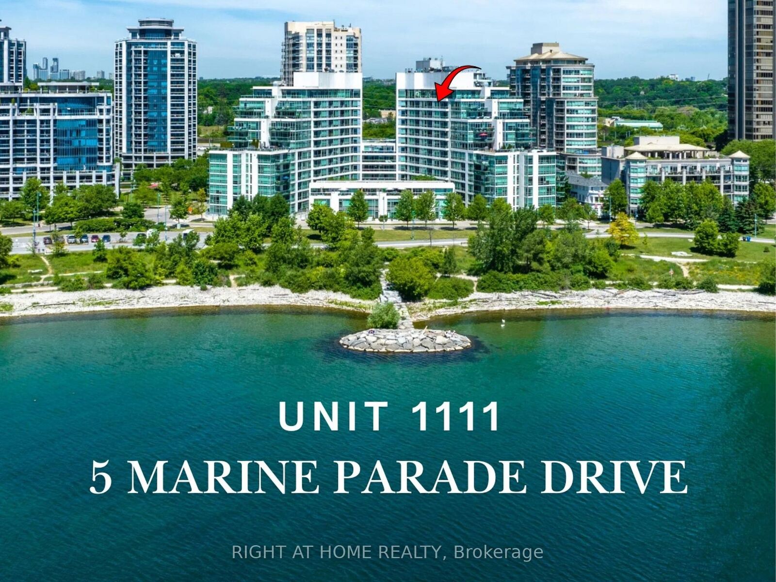 Property Photo:  5 Marine Parade Drive 1111  ON M8V 4B4 