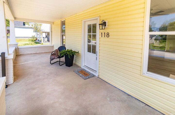 Property Photo:  118 S Gibson Street  IN 47660-1518 
