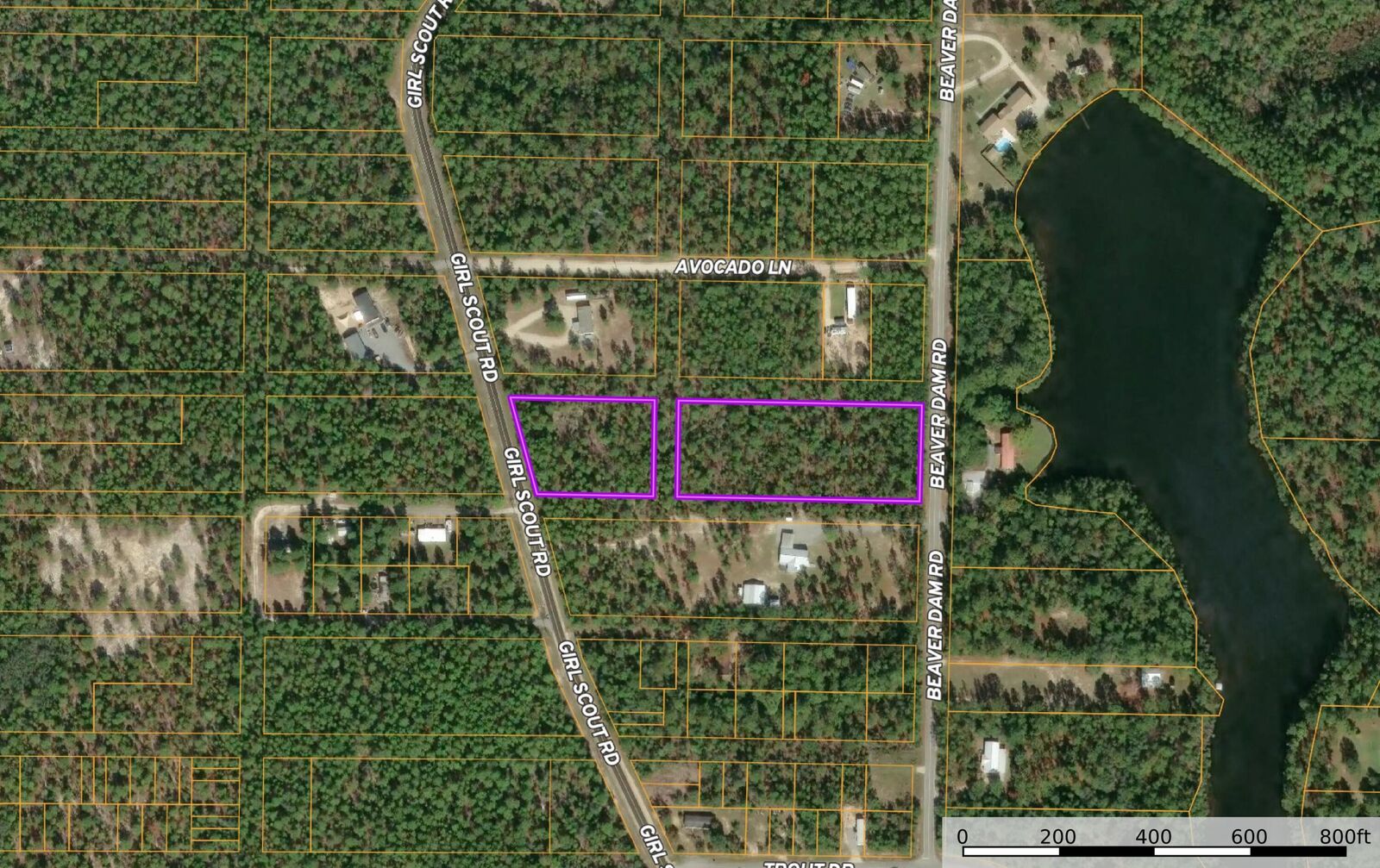 Property Photo: 61 Lots Girl Scout Road FL 32433
