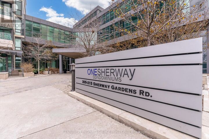 Property Photo: 215 Sherway Gardens Road 2005 ON M9C 0A5