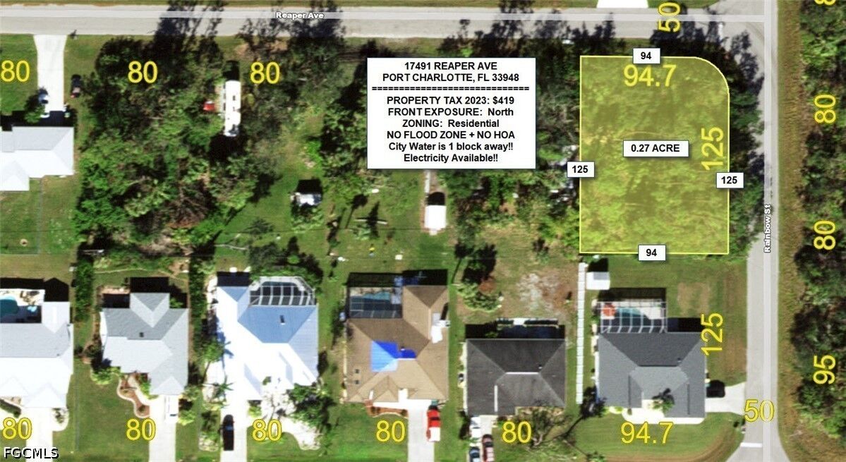 Property Photo: 17491 Reaper Avenue FL 33948