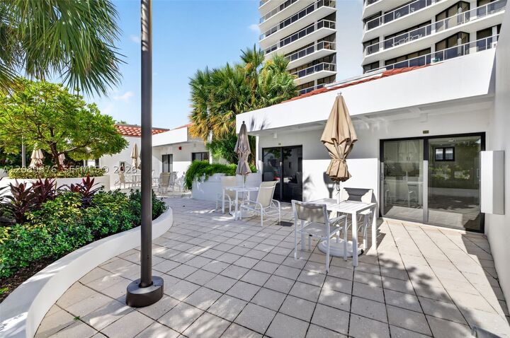 Property Photo: 20281 E Country Club Dr Cabana #3 FL 33180
