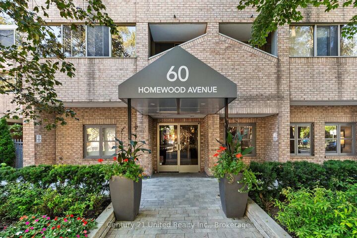 Property Photo:  60 Homewood Avenue 504  ON M4Y 2X4 
