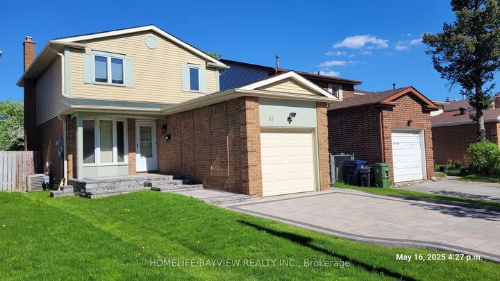 Property Photo: 87 Moorehouse Drive ON M1V 2E2