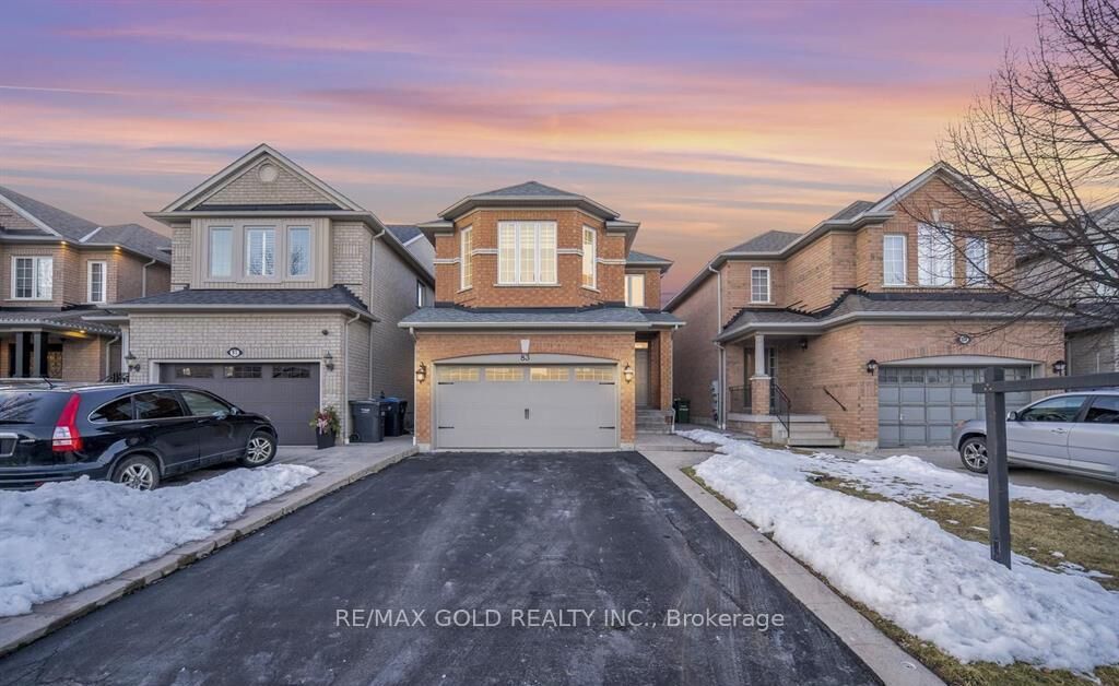 Property Photo:  83 Emily Carr Crescent  ON L7E 2K9 