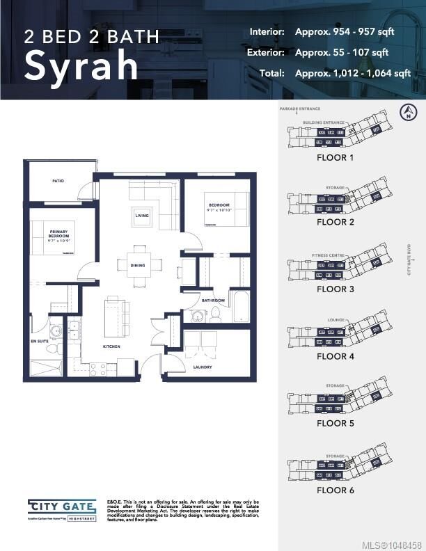 Property Photo:  2390 City Gate Blvd #609  BC V9B 7E8 