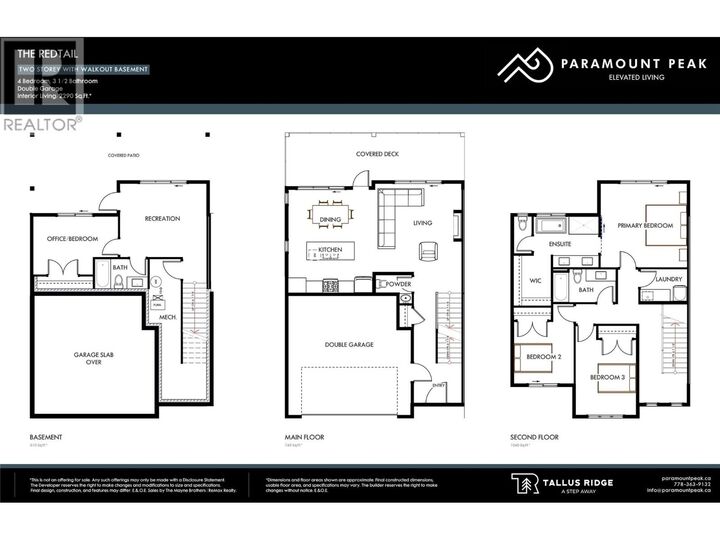 Property Photo: 2509 Paramount Peak Drive Prop Sl 8 BC V4T 3H5