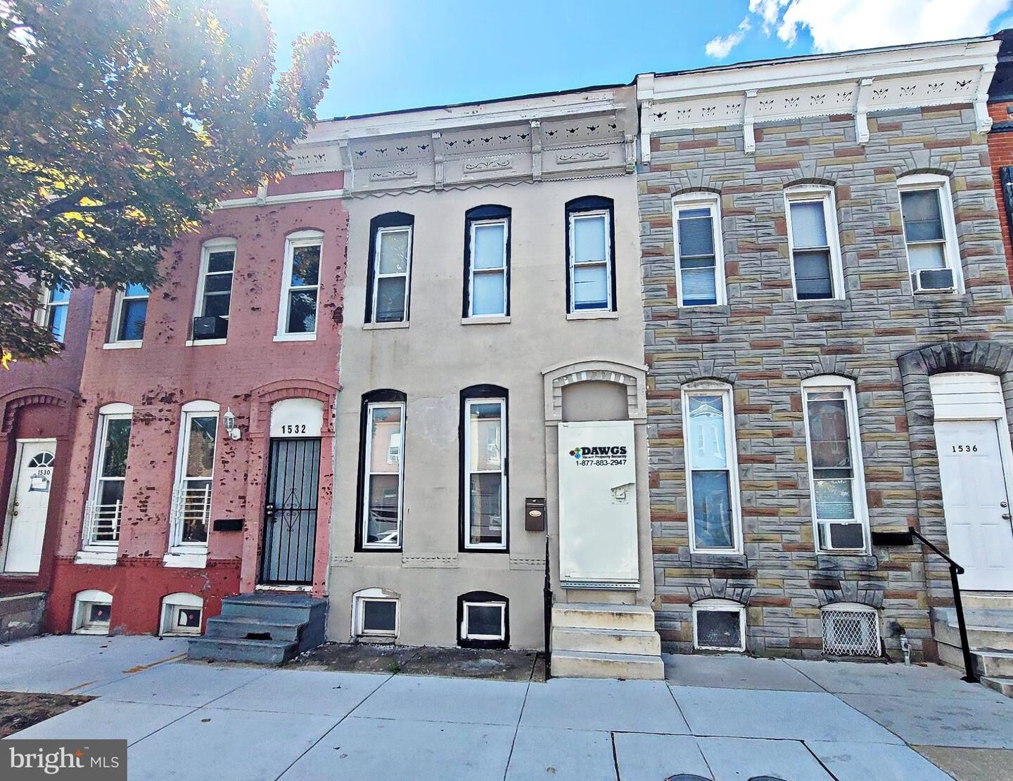 Property Photo:  1534 N Carey Street  MD 21217 