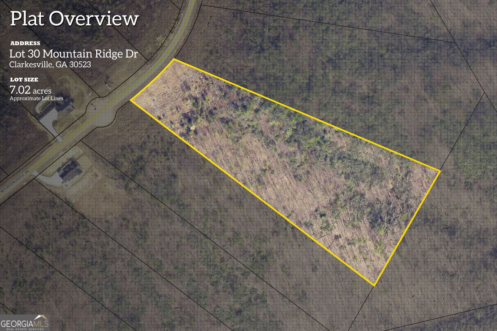 Property Photo:  Lot 30 Mountain Ridge Drive  GA 30523 