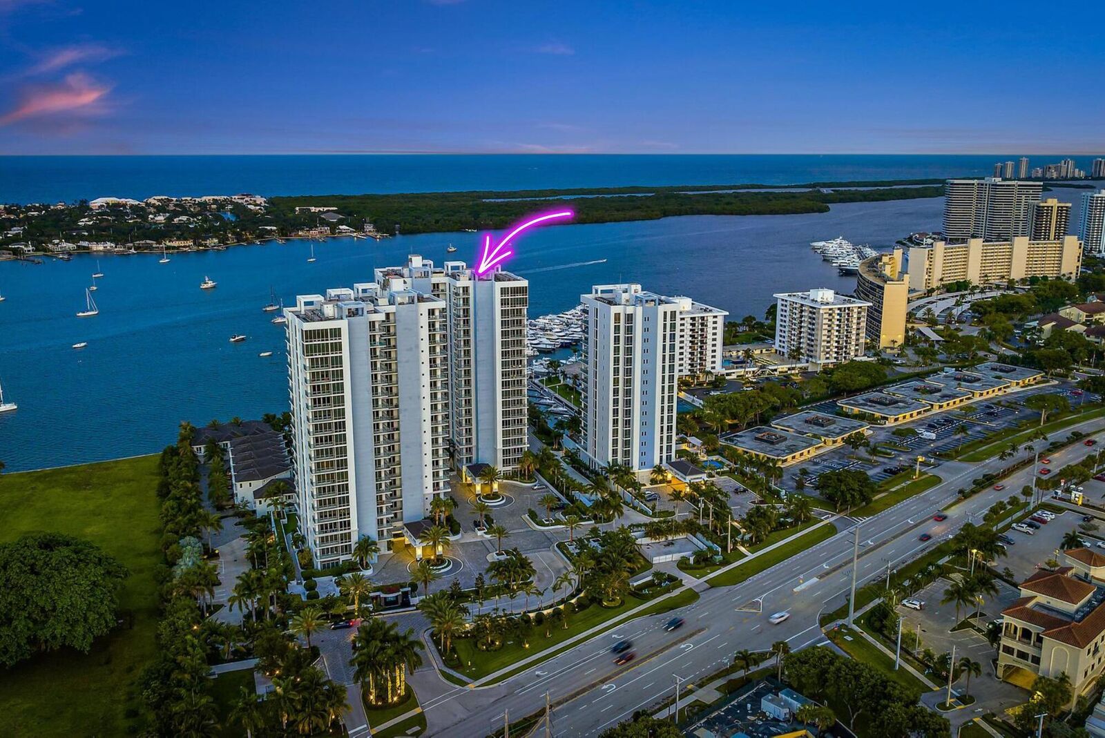 Property Photo: 2 Water Club Way 603 FL 33408