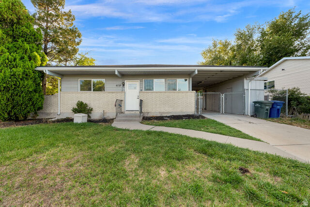 Property Photo: 4128 S 2835 W UT 84119