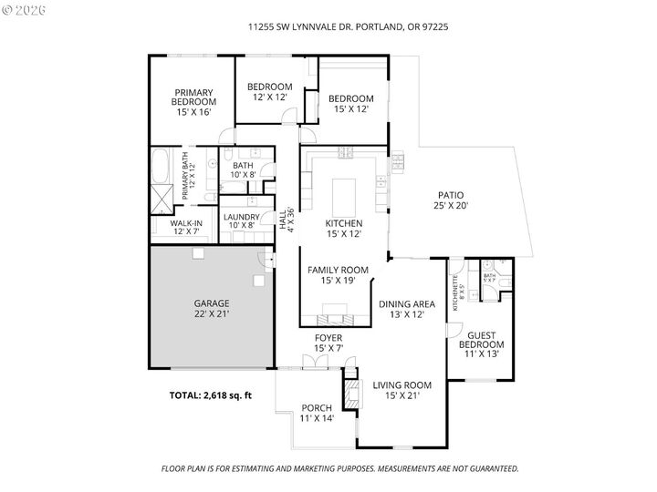 Property Photo:  11255 SW Lynnvale Dr  OR 97225 