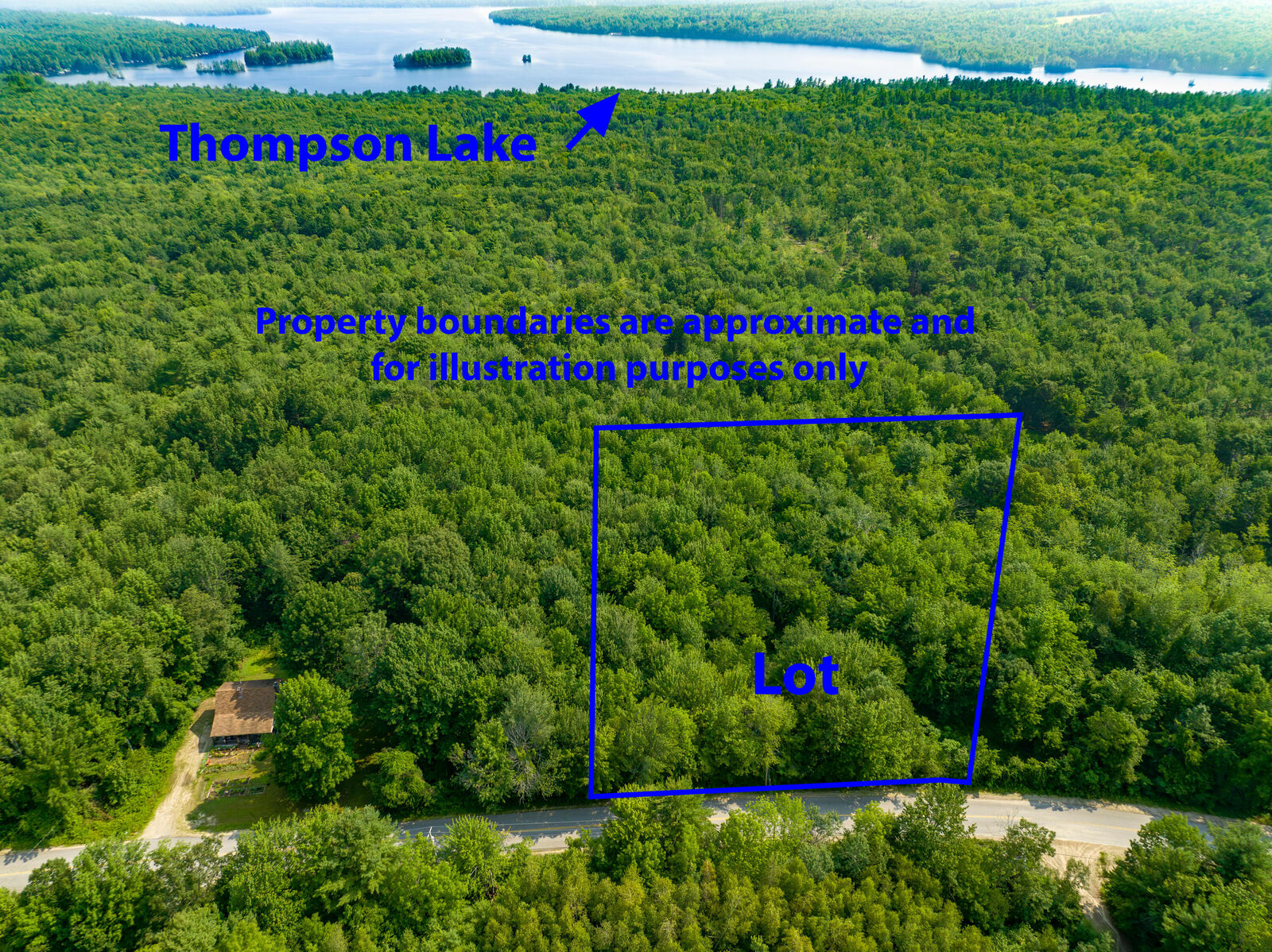 Property Photo: Lot #0 Heath Road ME 04015