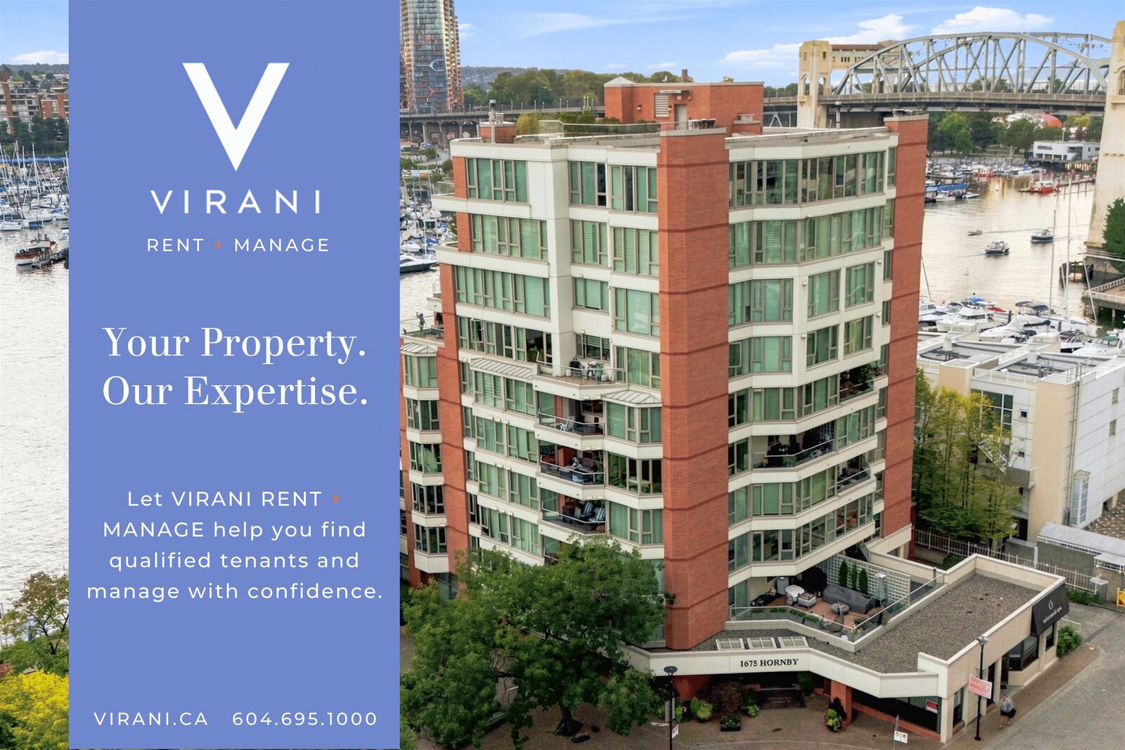 Property Photo:  304-1675 Hornby Street  BC V6Z 2M3 