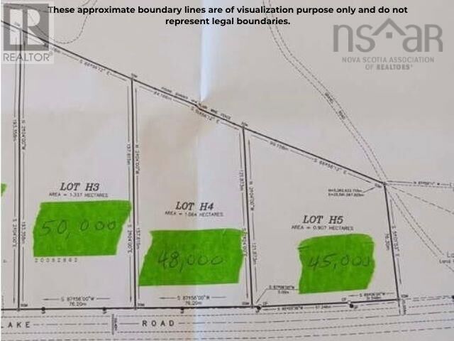 Property Photo:  Lot H3 Lake Road  NS B0K 1V0 