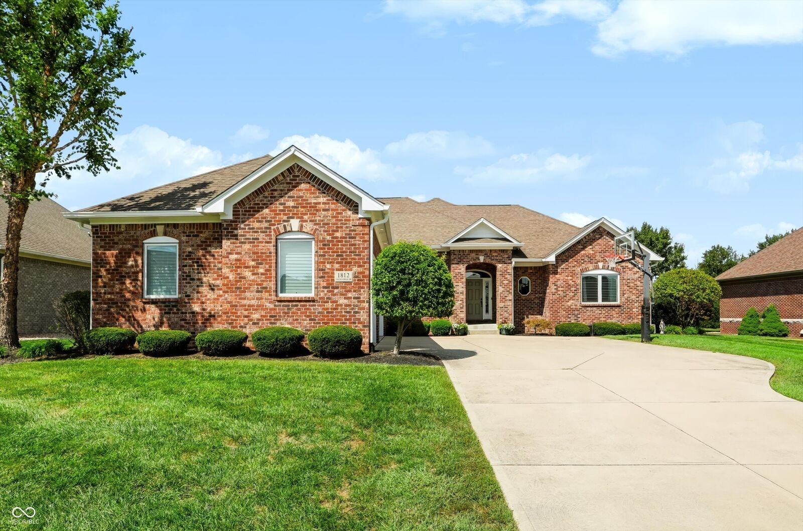 Property Photo:  1812 Golden Field Drive  IN 46143 