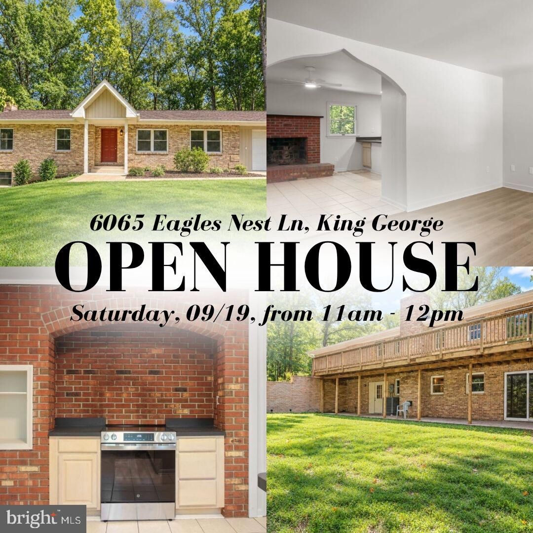 Property Photo: 6065 Eagles Nest Lane VA 22485