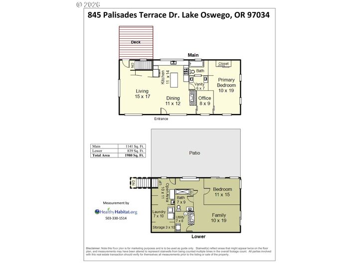 Property Photo: 845 Palisades Terrace Dr OR 97034