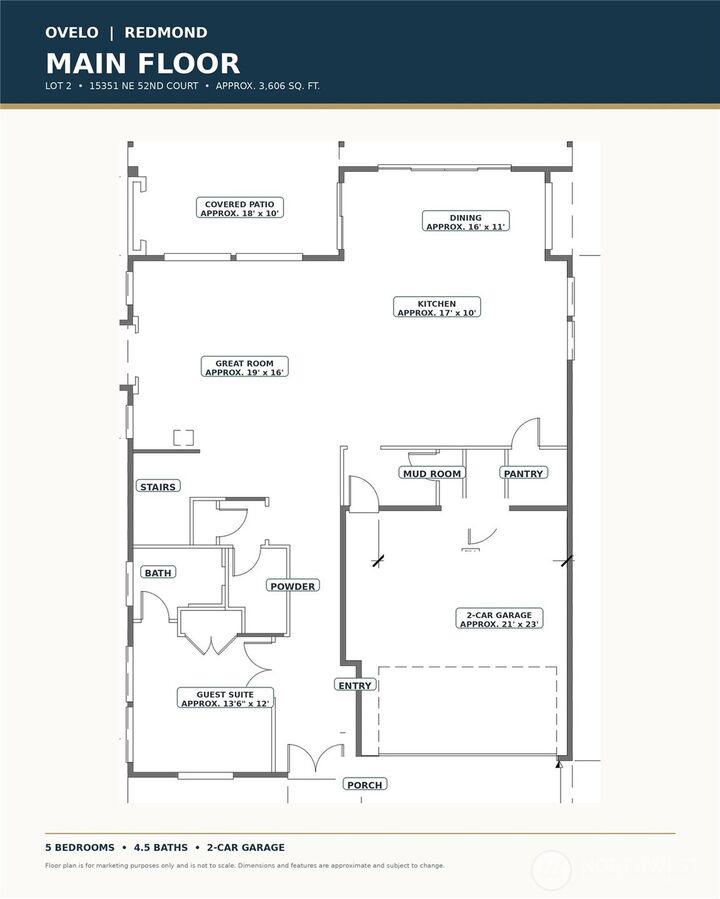 Property Photo: 15385 NE 52nd Court WA 98052