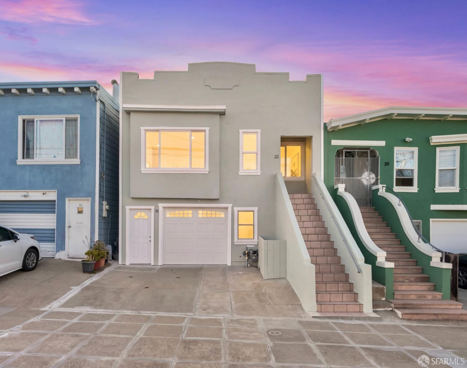 Property Photo: 32 Seville Street CA 94112