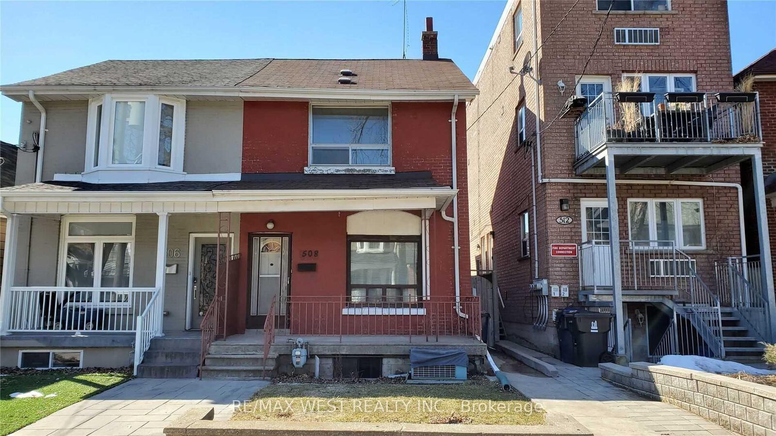 Property Photo: 508 Concord Avenue Bsmt ON M6H 2P8