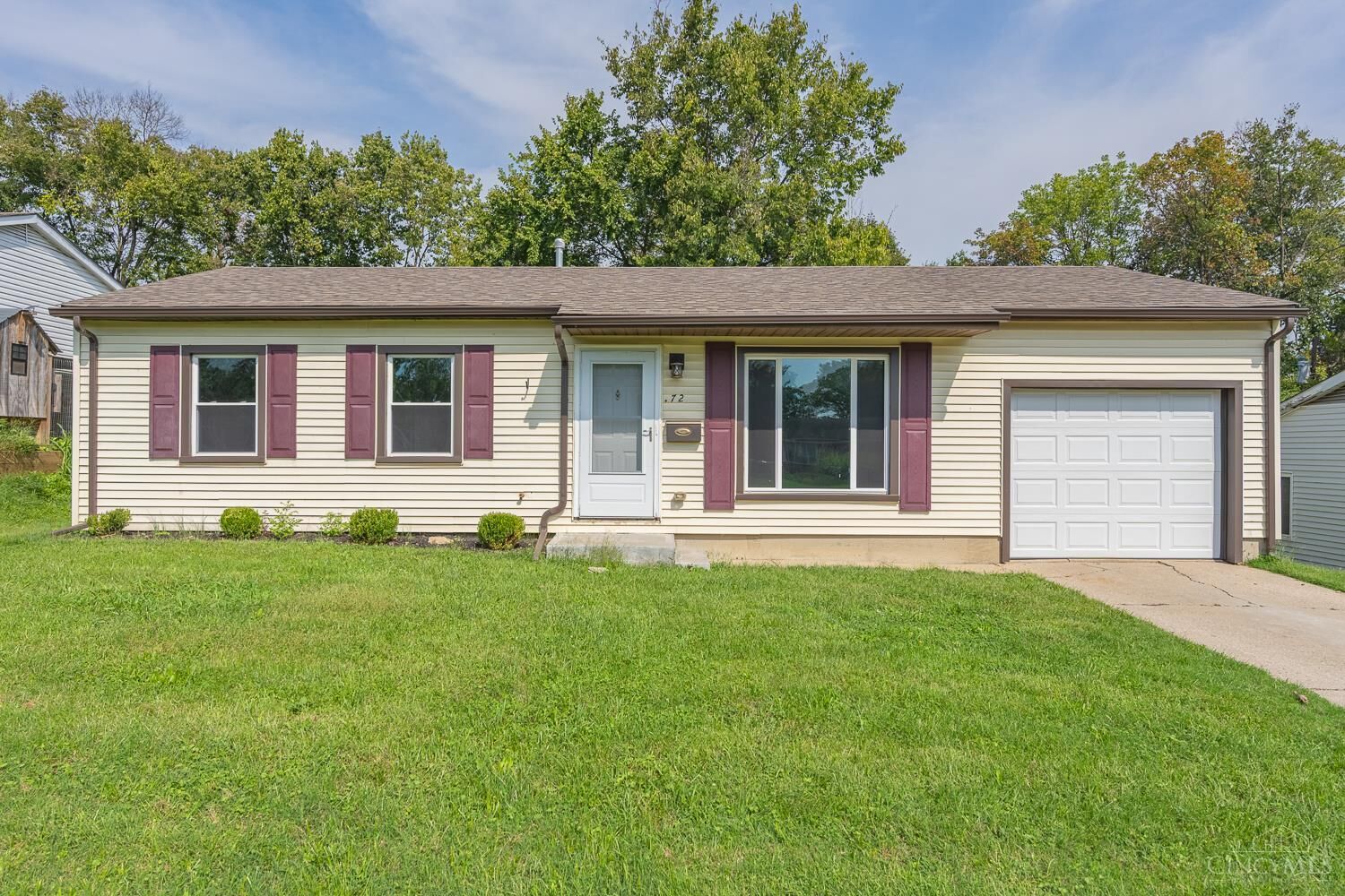 Property Photo:  72 Chickasaw Drive  OH 45013 