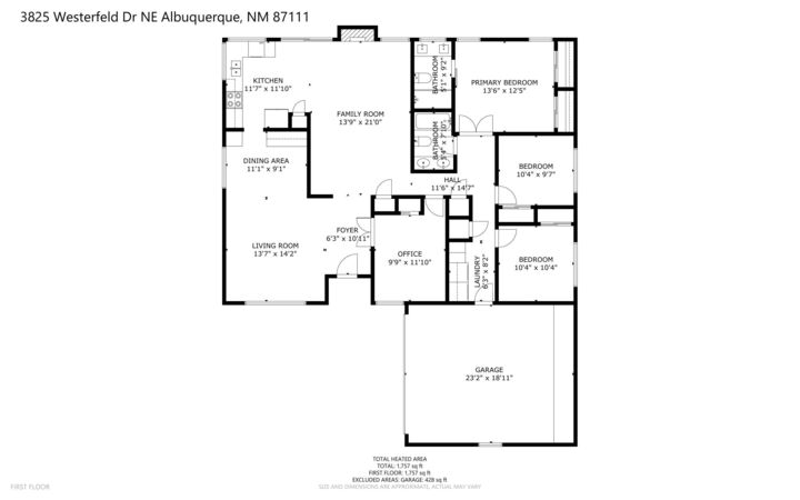 Property Photo:  3825 Westerfeld Drive NE  NM 87111 