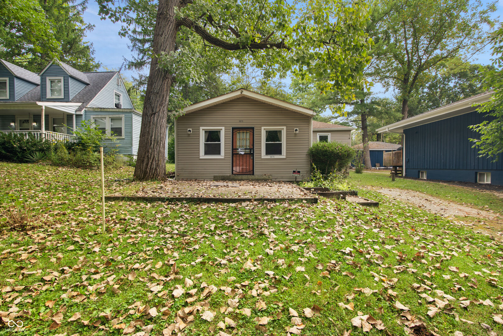 Property Photo:  5875 Bonnie Brae Street  IN 46228 