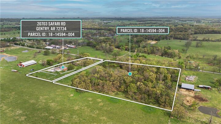 Property Photo:  20703 Safari Road  AR 72734 