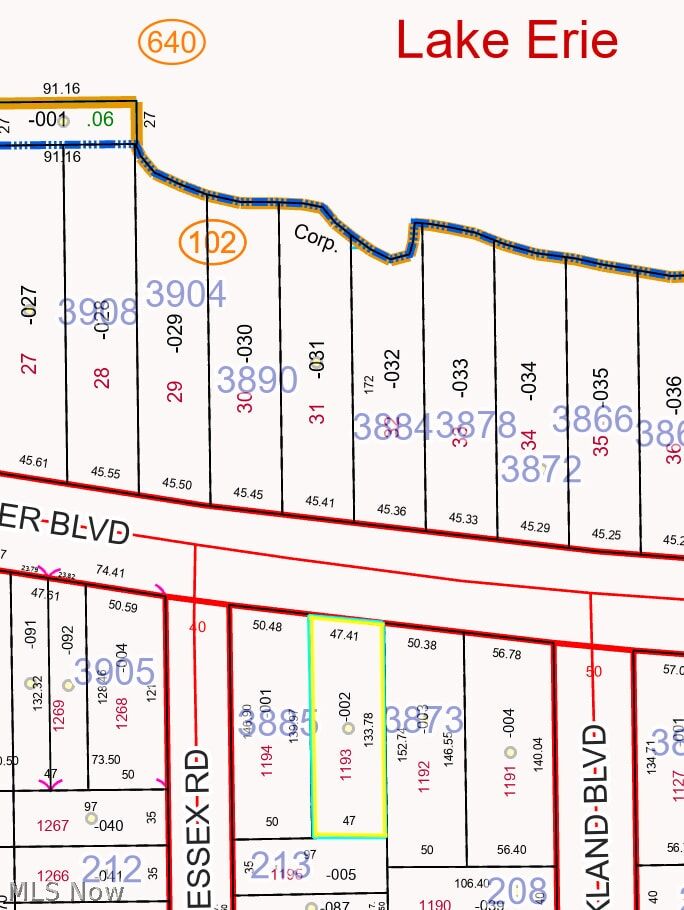 Property Photo:  V/L Edgewater Boulevard  OH 44089 