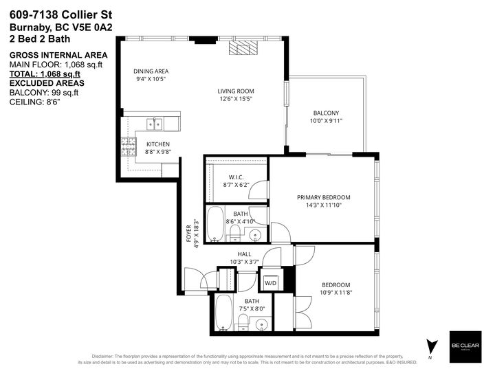 Property Photo:  7138 Collier Street 609  BC V5E 0A2 