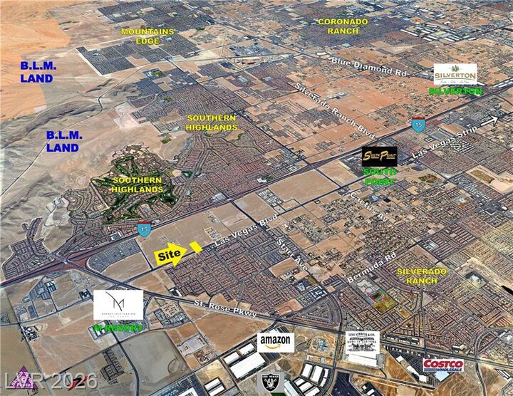 Property Photo:  11753 So. Las Vegas Blvd  NV 89183 