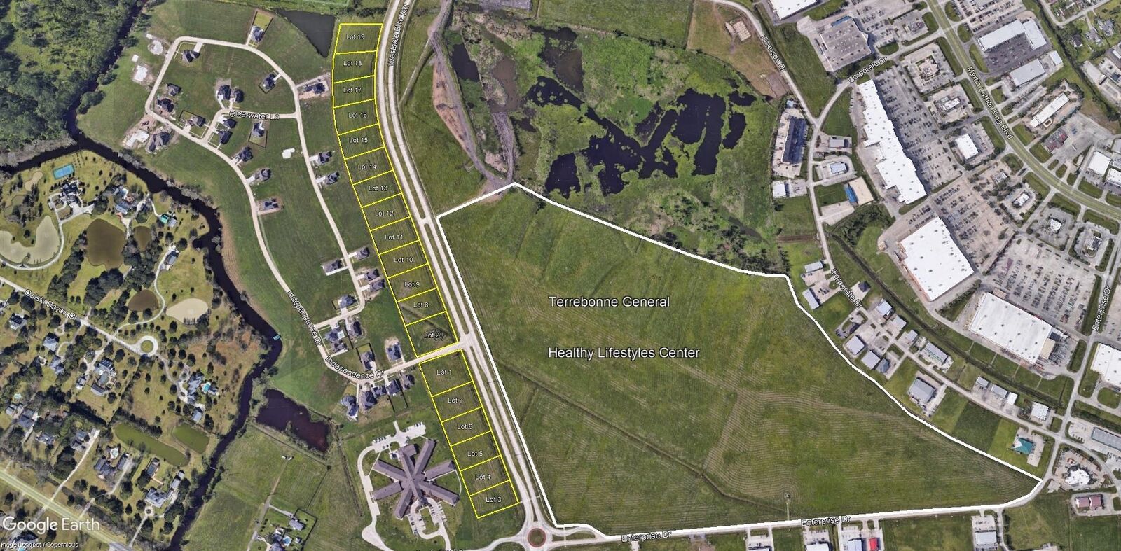 Property Photo:  Lot 9 Westside Extension  LA 70360 