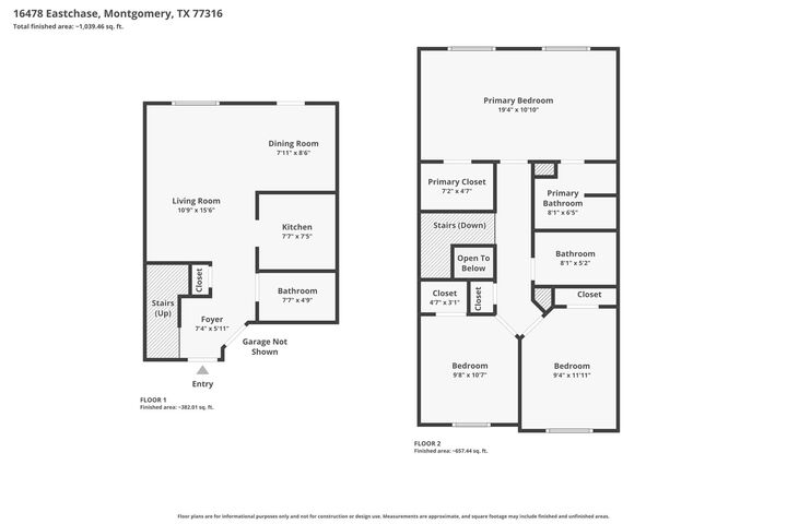Property Photo: 16478 Eastchase TX 77316