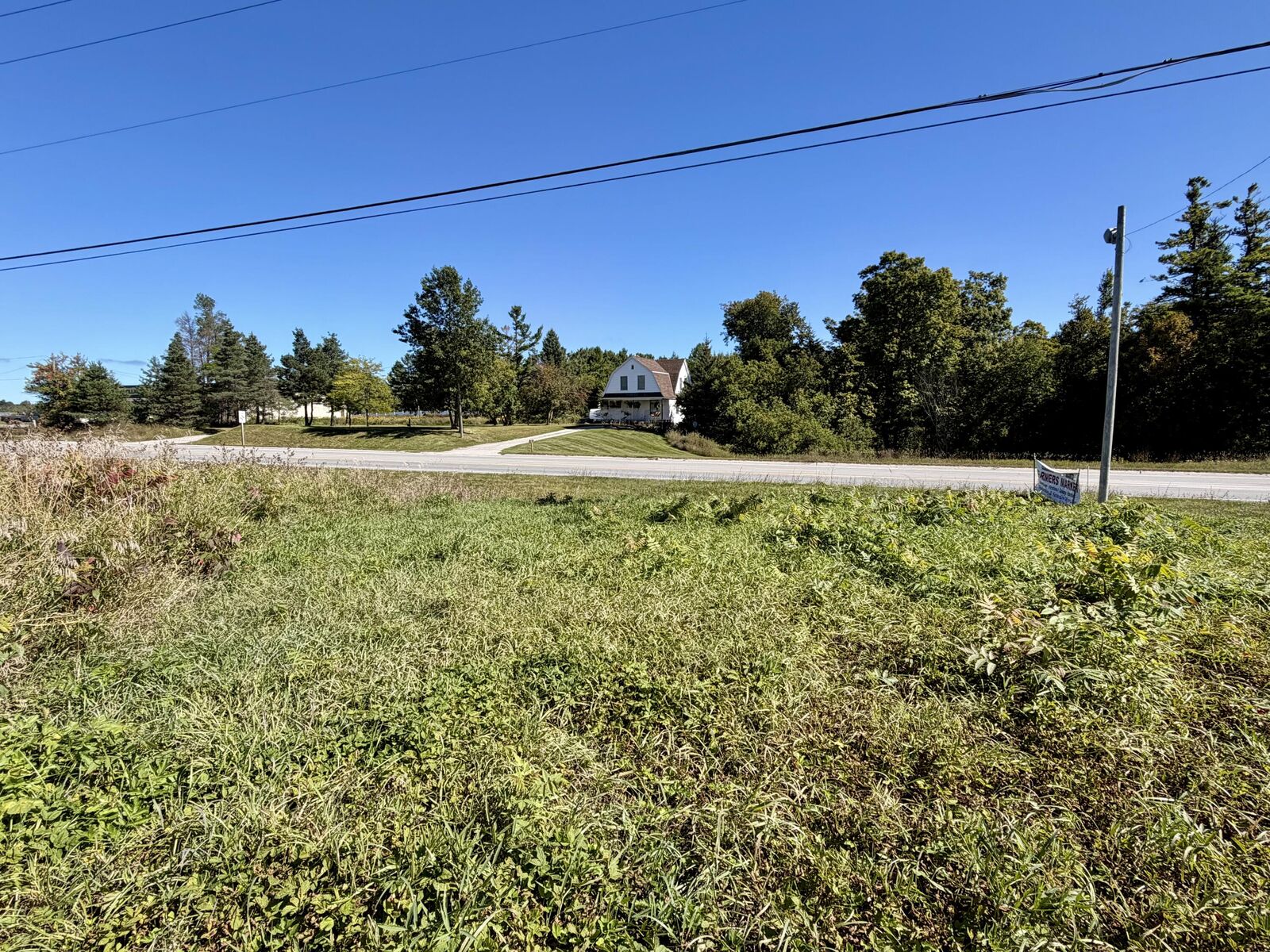 Property Photo: N Straits Highway MI 49721