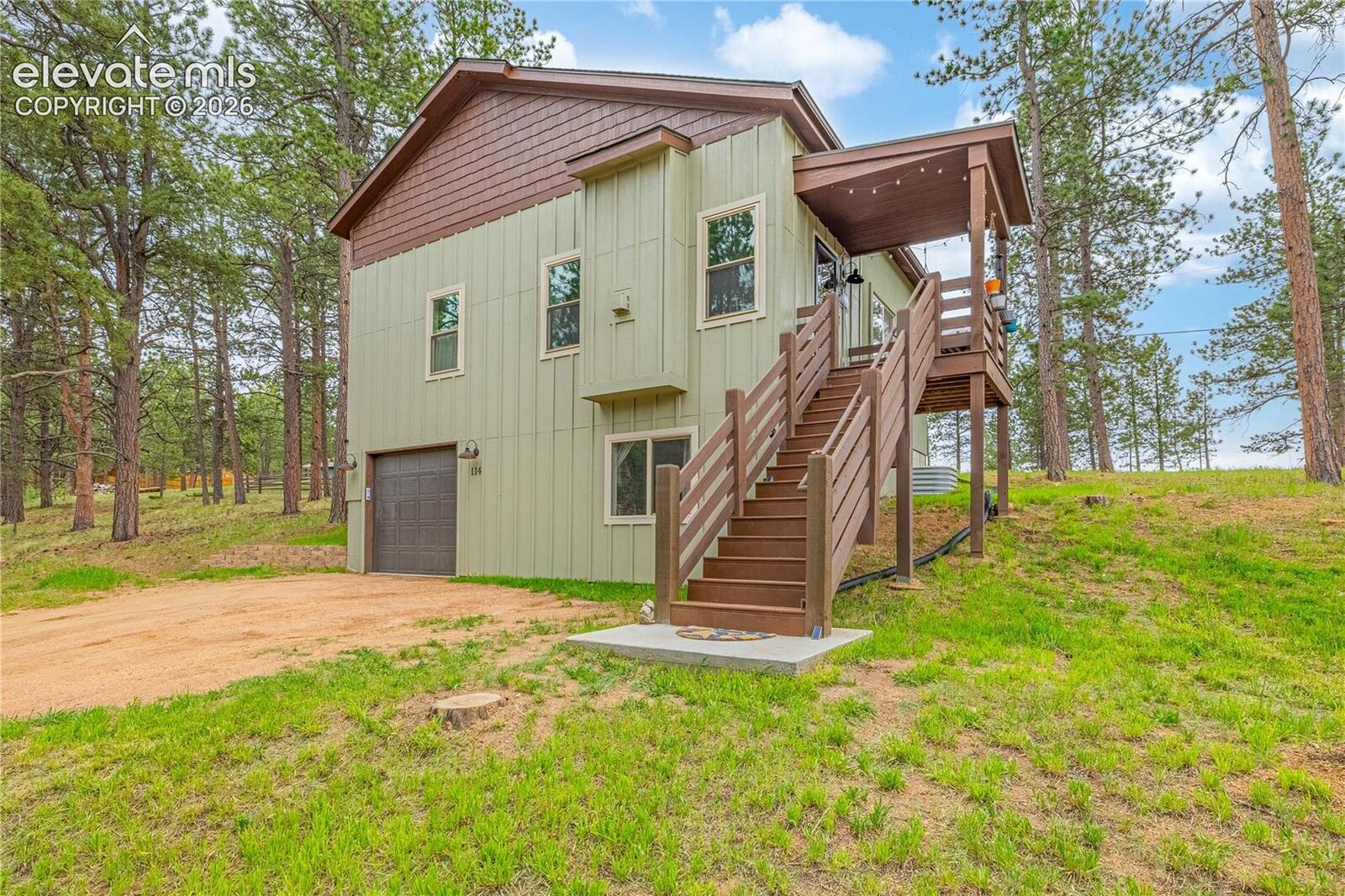 Property Photo:  114 Homestead Lane  CO 80816 