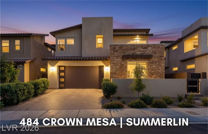 Property Photo:  484 Crown Mesa Avenue  NV 89138 