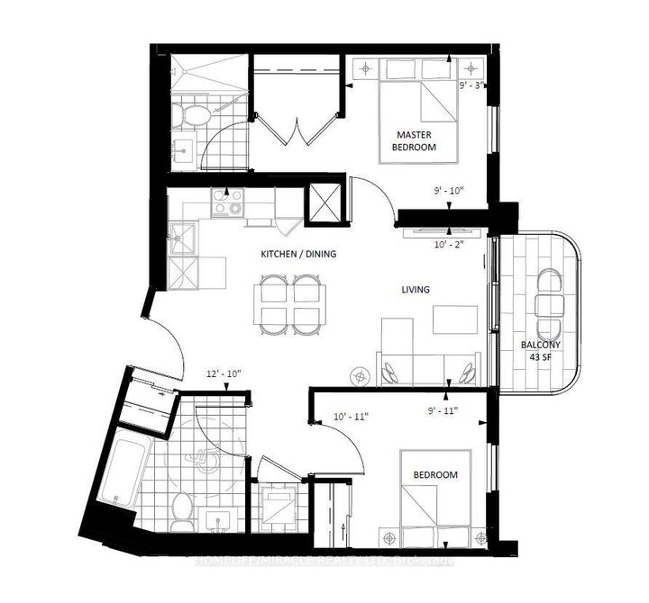 Property Photo:  1185 Dupont Street 2309  ON M6H 0G5 