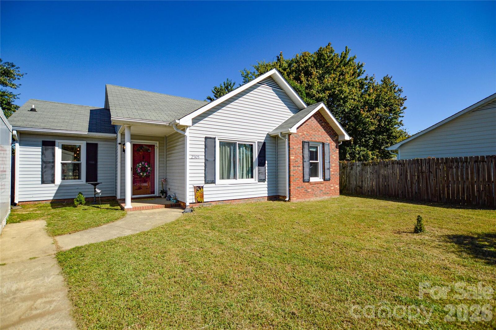 Property Photo:  2505 Justin Court  NC 28110 