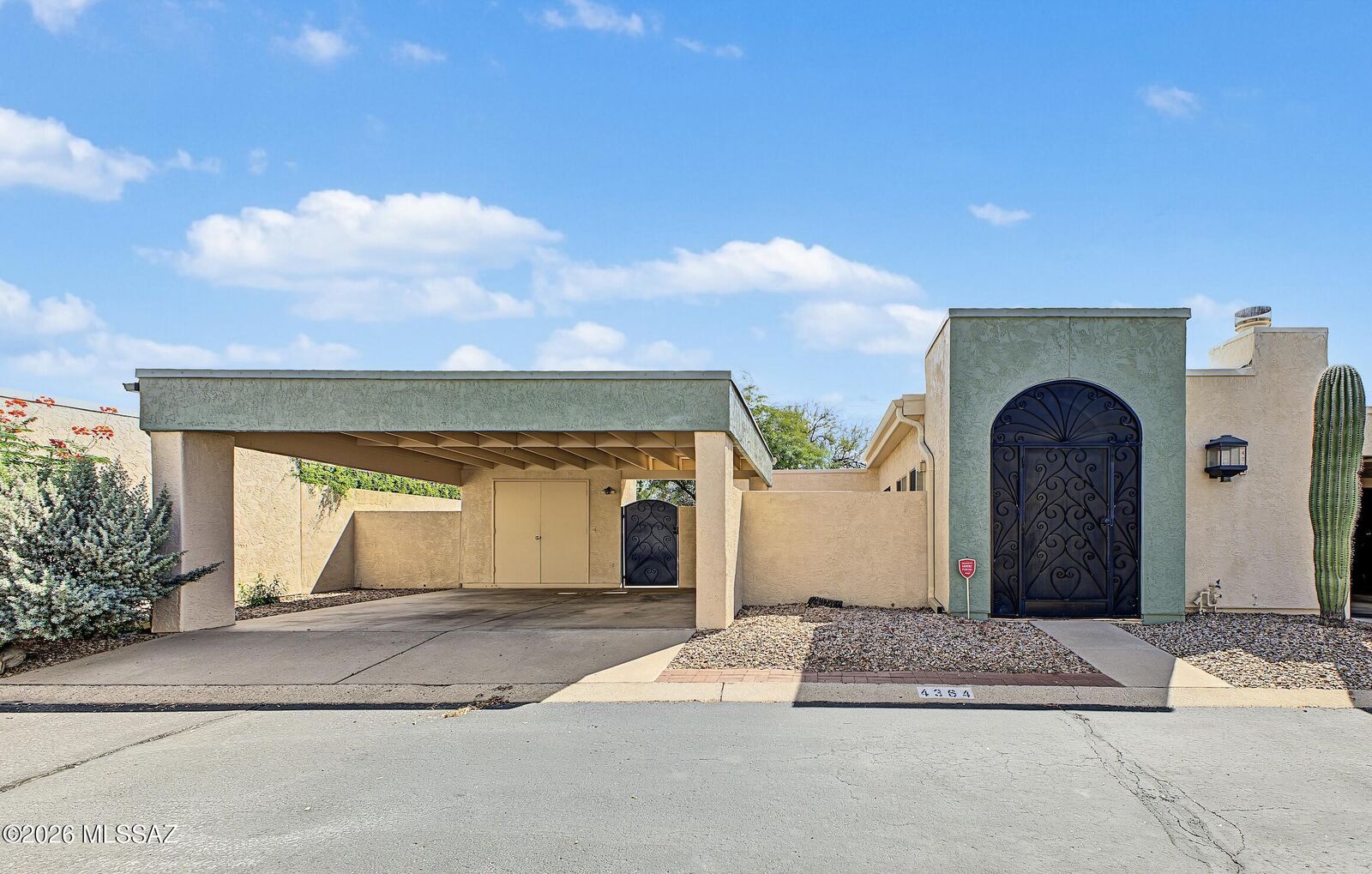 Property Photo:  4364 E Old Mill Road  AZ 85712 