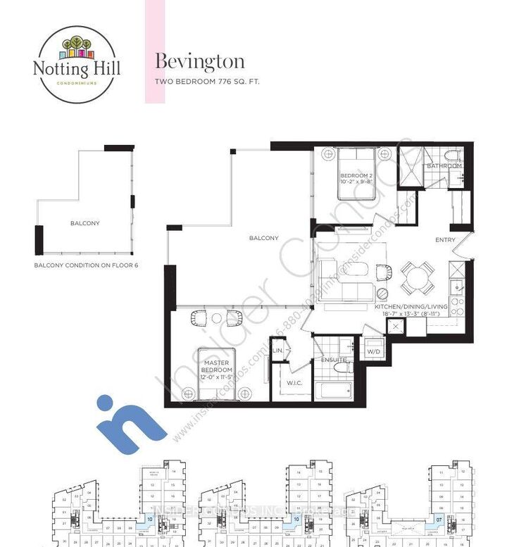 Property Photo:  4010 Eglinton Avenue W 510  ON M9A 4M2 
