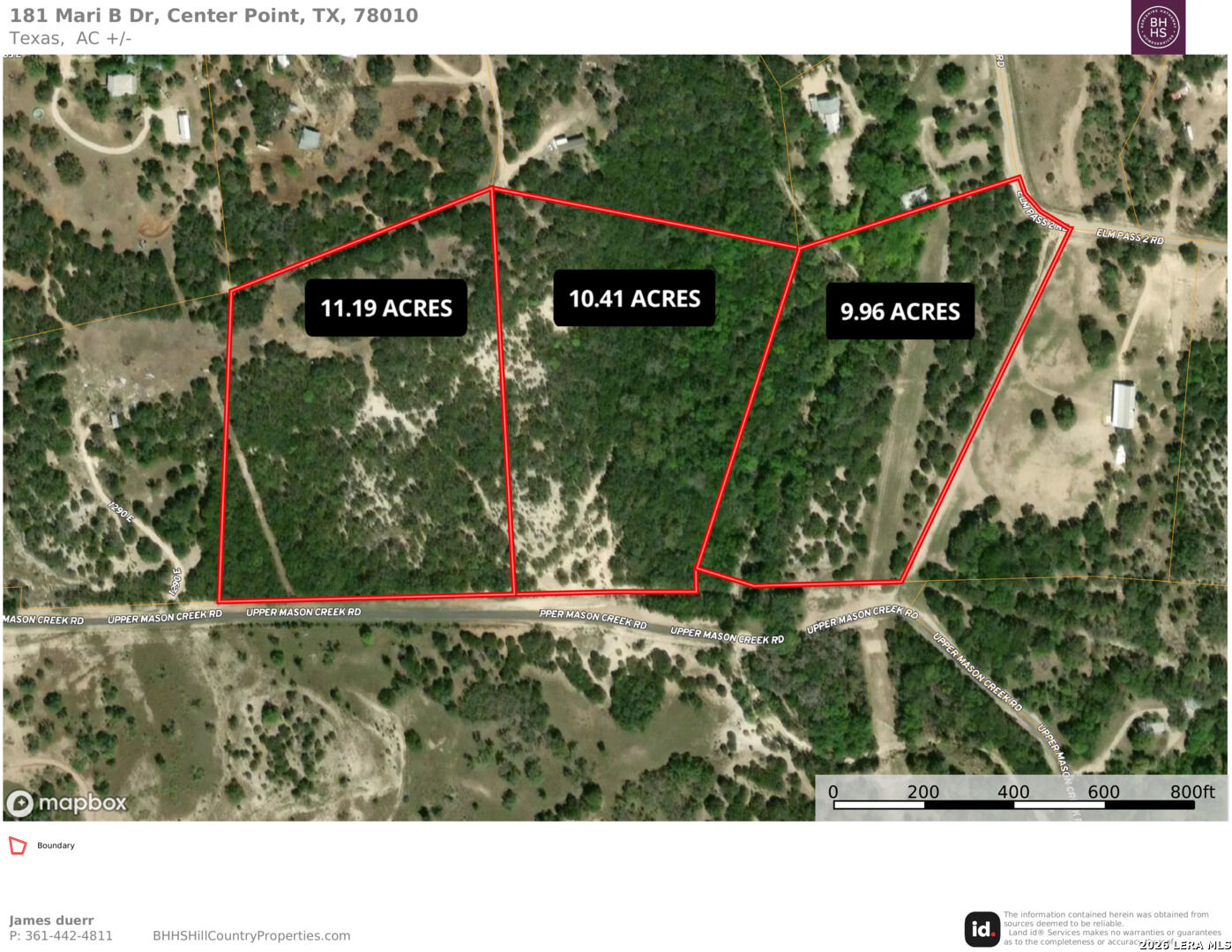 Property Photo:  174 Upper Mason Creek Rd  TX 78010 