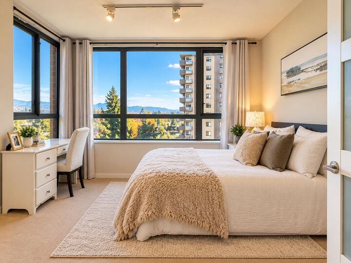 Property Photo:  4888 Hazel Street 805  BC V5H 4T4 