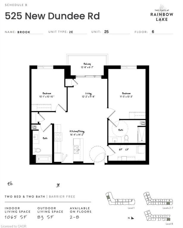 Property Photo:  525 New Dundee Road 625  ON N2P 0K8 