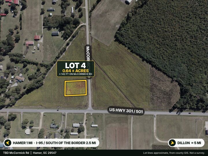 Property Photo:  Tbd McCormick Rd.  SC 29547 