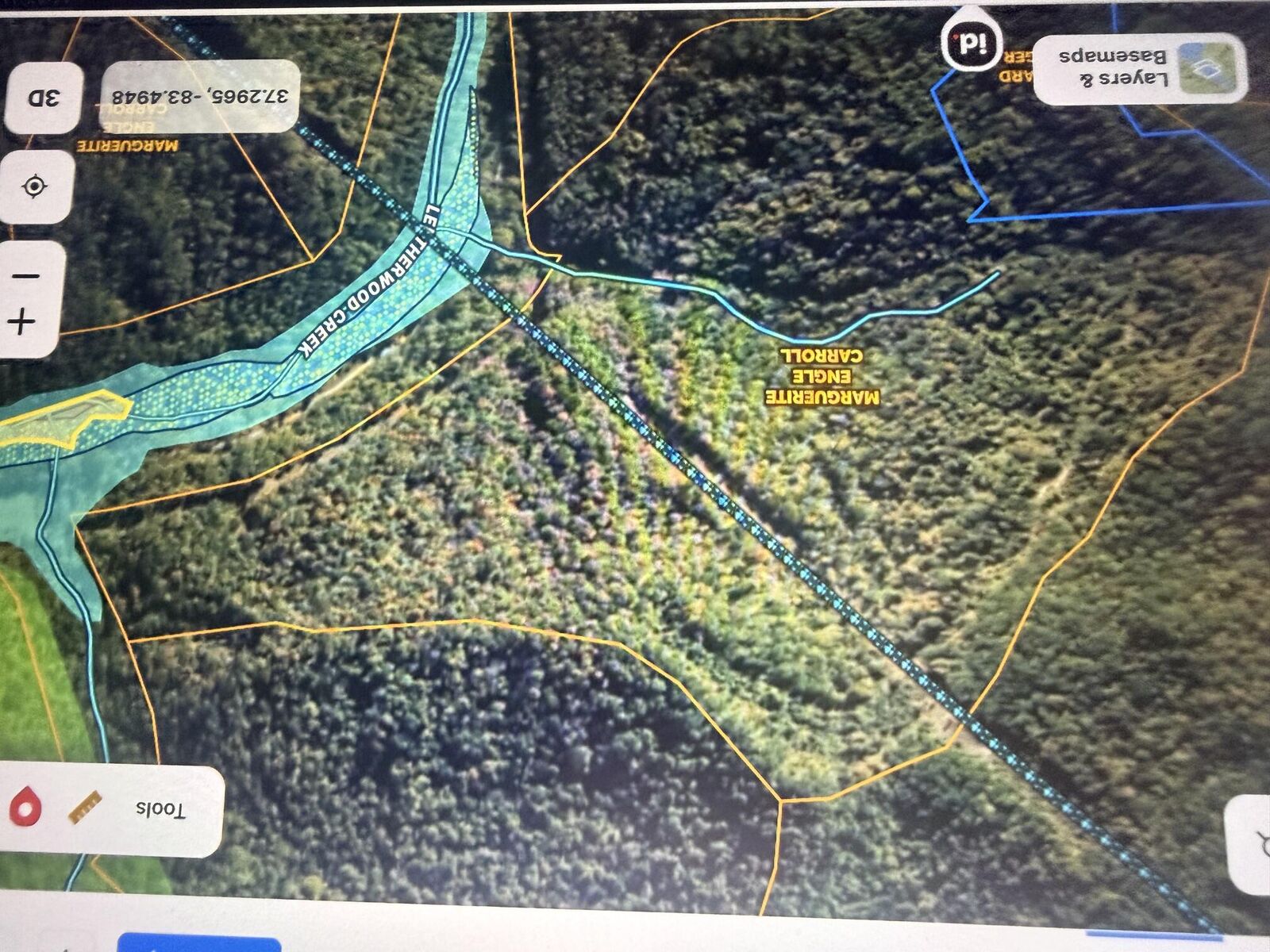 Property Photo: 0 Leatherwood Creek Area 125 Acres KY 41721