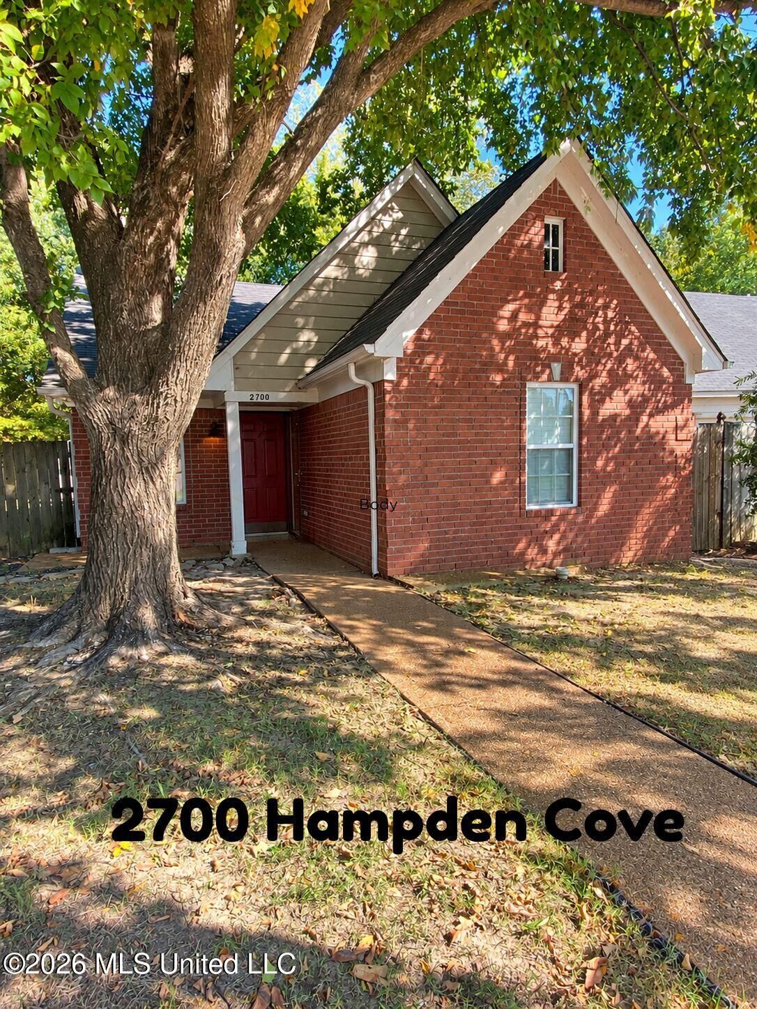 Property Photo: 2700 Hampden Cove MS 38637