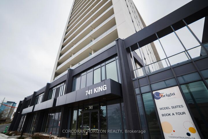 Property Photo:  741 King Street W 1807  ON N2G 1E5 